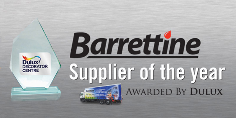 Barrettine Products Wins Dulux Award